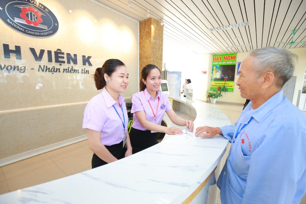 Khám tầm soát ung thư ở bệnh viện K