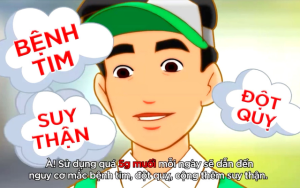 Tiêu thụ nhiều muối làm tăng nguy cơ sỏi thận
