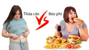Thừa cân có khác béo phì không