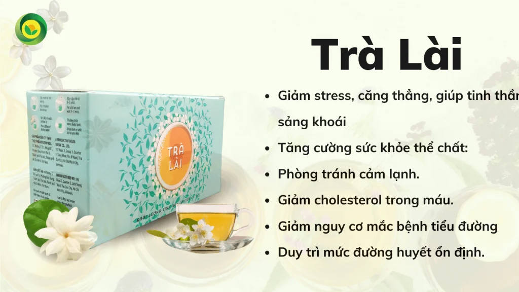 Trà túi lọc Sunbeleaf - Trà lài - "Liều thuốc" cho hệ tiêu hóa khỏe mạnh