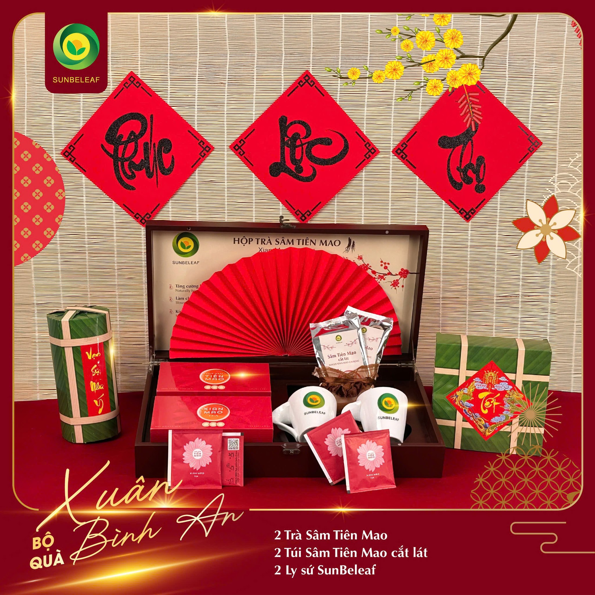 TOP 5 BỘ QUÀ TẾT DOANH NGHIỆP 2025 SUNBELEAF