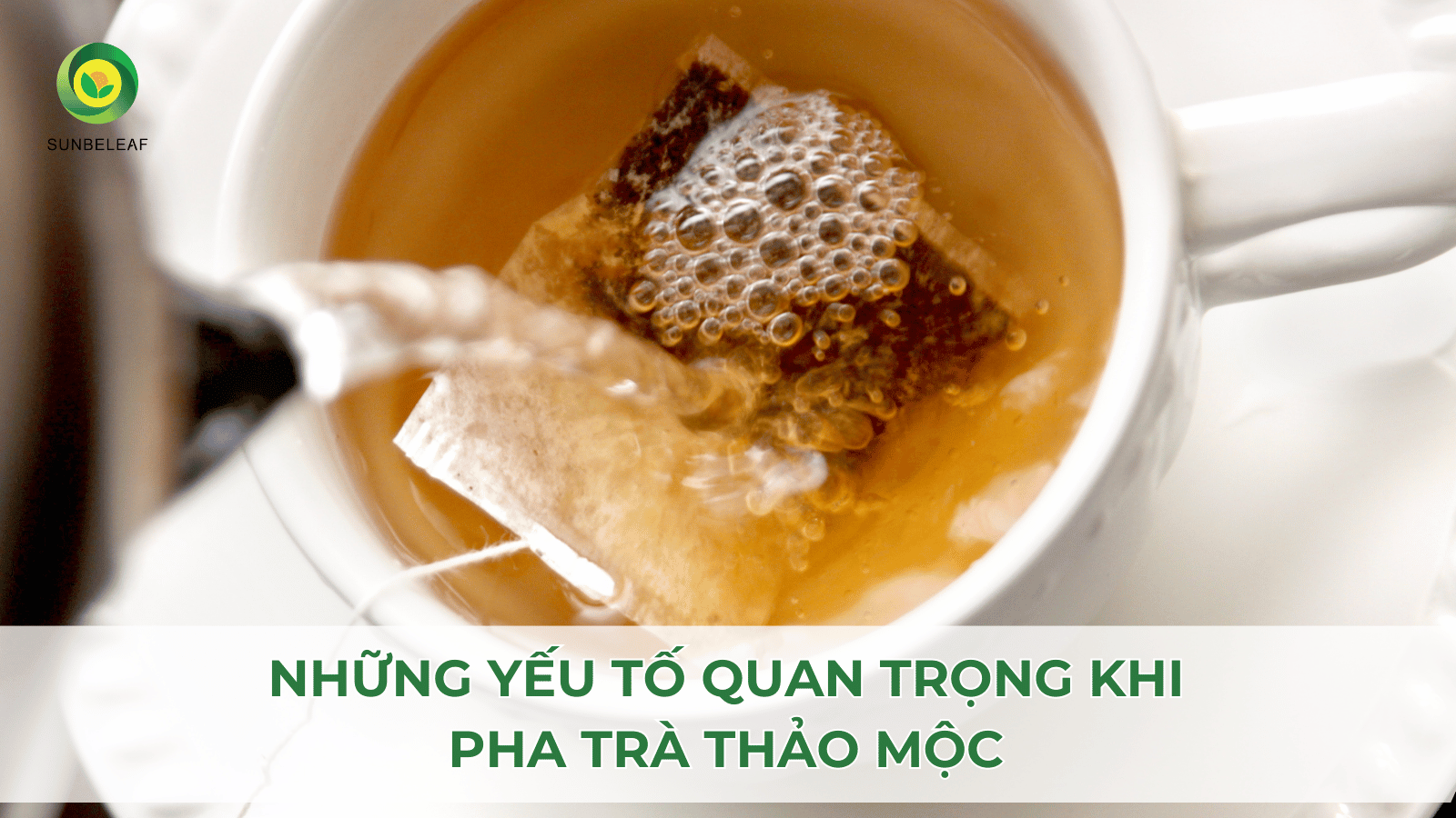 5 Cách Pha Trà Thảo Mộc Sunbeleaf Giữ Nguyên Hương Vị Và Công Dụng