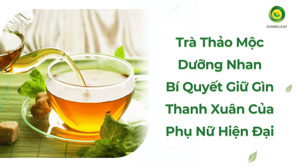 Trà Thảo Mộc Dưỡng Nhan - Bí Quyết Giữ Gìn Thanh Xuân Của Phụ Nữ Hiện Đại