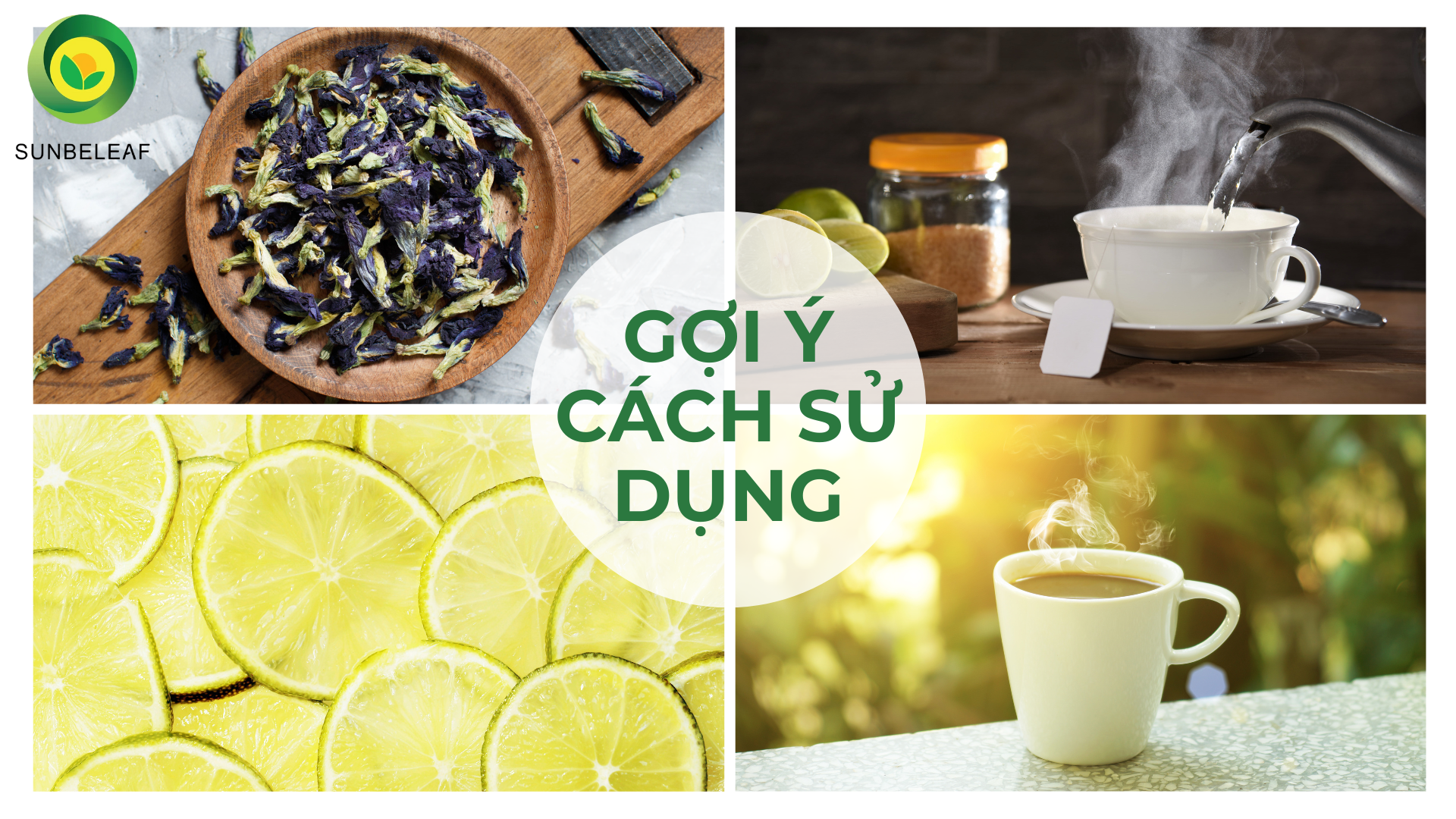Trà Hoa Đậu Biếc SunBeleaf – Chăm Sóc Trí Não Và Tim Mạch Từ Thiên Nhiên