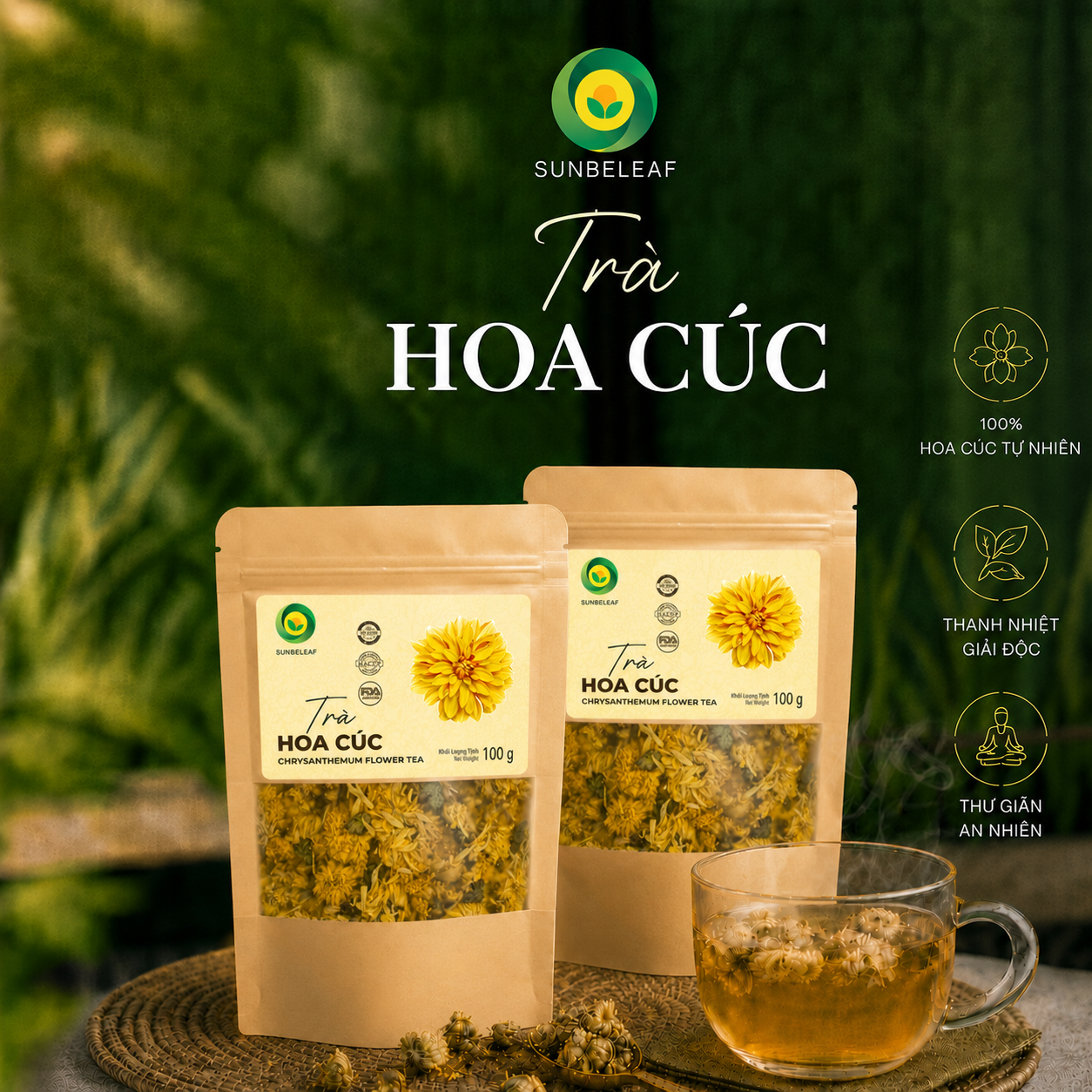 trà thảo mộc an thần