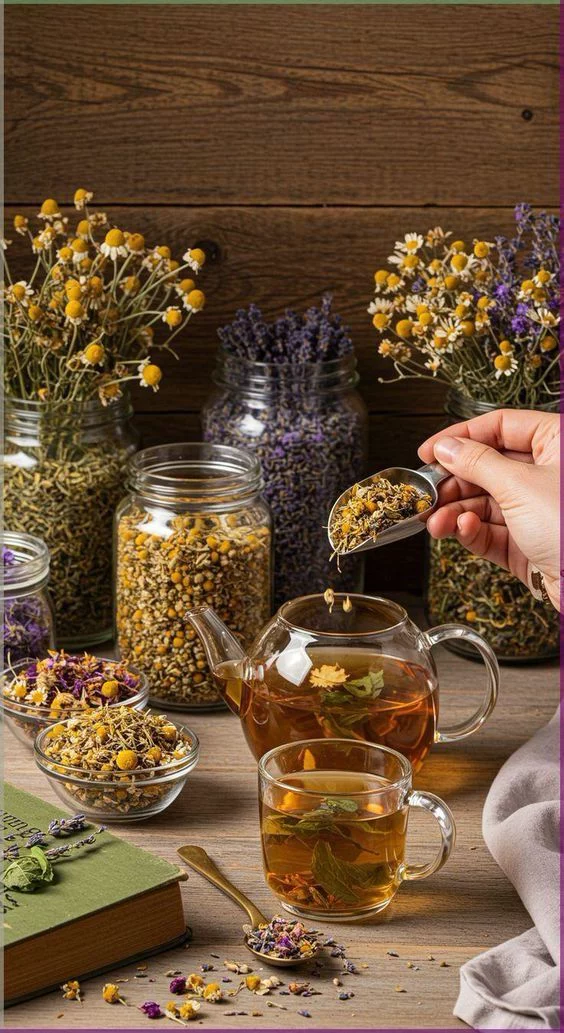 Phối trộn thảo mộc tại nhà